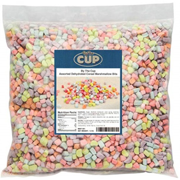 assorted dehydrated cereal marshmallow bits 1.5 lb bulk bag Walmart