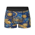 thumbnail image 2 of Calzoncillos tipo bóxer transpirables para hombre, ropa interior, regalo, Sun Moon Star, 2 of 5