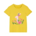 thumbnail image 3 of Aloohaidyvio Easter Bunny Shirt Kids' Easter Shirt, Lightweight Moisture-Wicking Tee for Outdoor Egg Hunts & Sunny Day Play 9 Years, 3 of 4