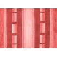 thumbnail image 1 of Ahgly Company Machine Washable Indoor Rectangle Abstract Red Modern Area Rugs, 7' x 10', 1 of 4