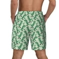 thumbnail image 4 of Daiia Dinosaurs on Roller Skater Mens Swim Trunks Swim Shorts Quick Dry Swim Shorts with Mesh Lining Pockets-3X-Large, 4 of 9