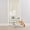 White, variant on Danniu 78.3" Extra Tall Pet Gate for Cat Dog, 29.3" -36" Wide Cat Gate with Window, NO Drilling Pressure Mounted for Doorways, Stairs, Hallways, 1.34" Narrow Bar Spacing, Black