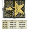 thumbnail image 3 of Musicals Hamilton Throw Blanket Soft Blankets Warm Lightweight Flannel Blanket for Bedding Sofa and Travel All Season 50"X40", 3 of 7