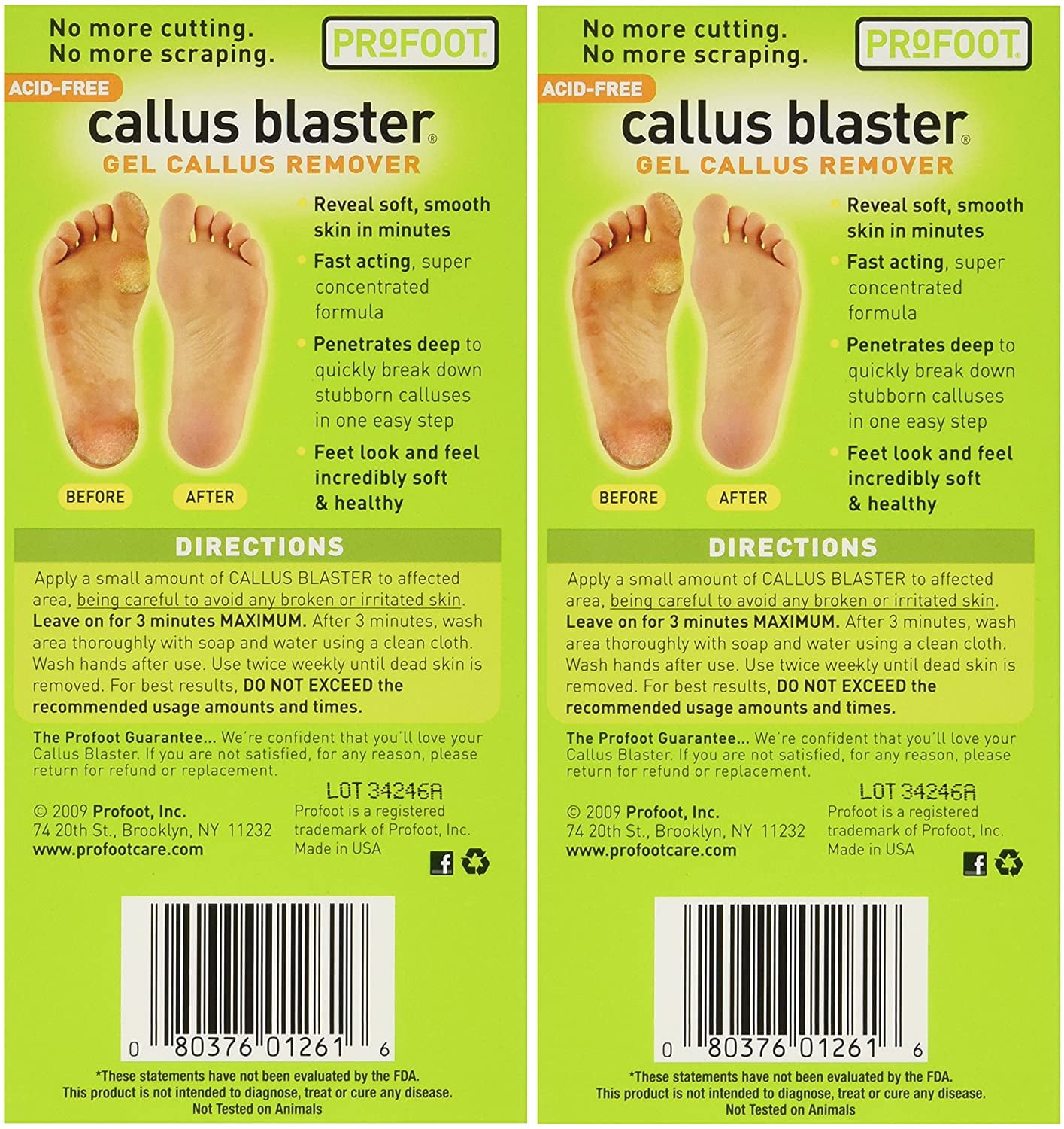 ForPro Premium Callus No More! Callus Remover, Fast-Acting Callus Removing  Formula, 4 oz.