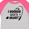 thumbnail image 4 of Inktastic I Hooked Gigi's Heart with Fishing Rod Boys or Girls Toddler T-Shirt, 4 of 5