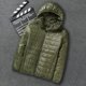 thumbnail image 2 of Gibobby Chamarra hombre casual Chaqueta Con Capucha para Hombre, Chaqueta de Invierno para Hombre, Chaqueta con Cremallera para Hombre(Verde,G), 2 of 3