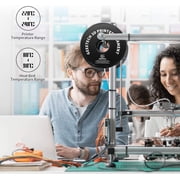 GEEETECH Black PETG 3D Printer Filament 1.75mm, Dimensional Accuracy +/-0.03mm, 1kg (2.2lbs) , 1080 Feet （330m）per Roll, Vacuum Packaging, Toughness Enhanced, Fit for Most 3D FDM Printer