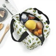 thumbnail image 5 of Bingfone Avocado Friends Print Lunch Bag Insulated Lunch Box, Small Leakproof Cooler Food Lunch Containers Reusable High Capacity Lunch Tote Bags for Work, Travel, Outdoor, 5 of 5