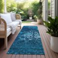thumbnail image 6 of Addison Rugs Chantille Indoor/Outdoor Transitional Modern Navy Washable Runner Rug, 2'3" x 7'6", 6 of 6