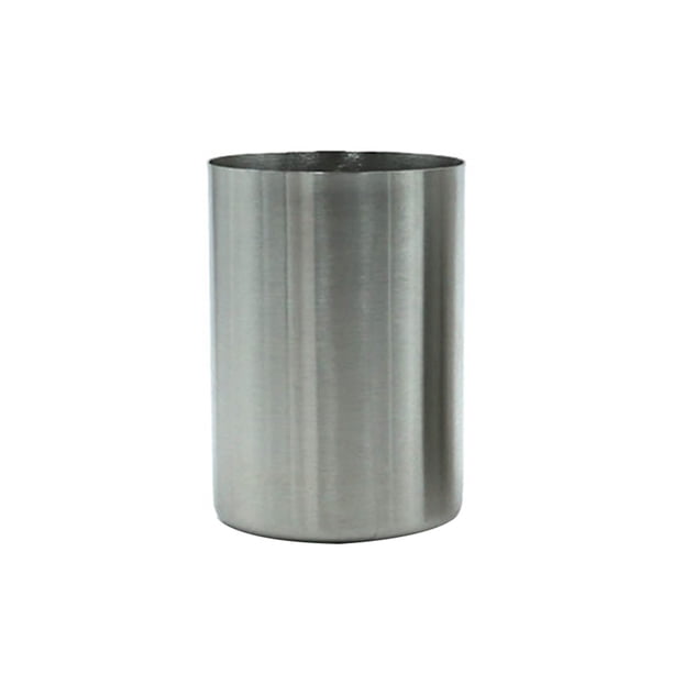 Copas de Acero Inoxidable Copa Boca Recta, Taza de Cerveza de Acero Inoxidable 304, Taza de Saké, Taza de Acero Inoxidable 300Ml