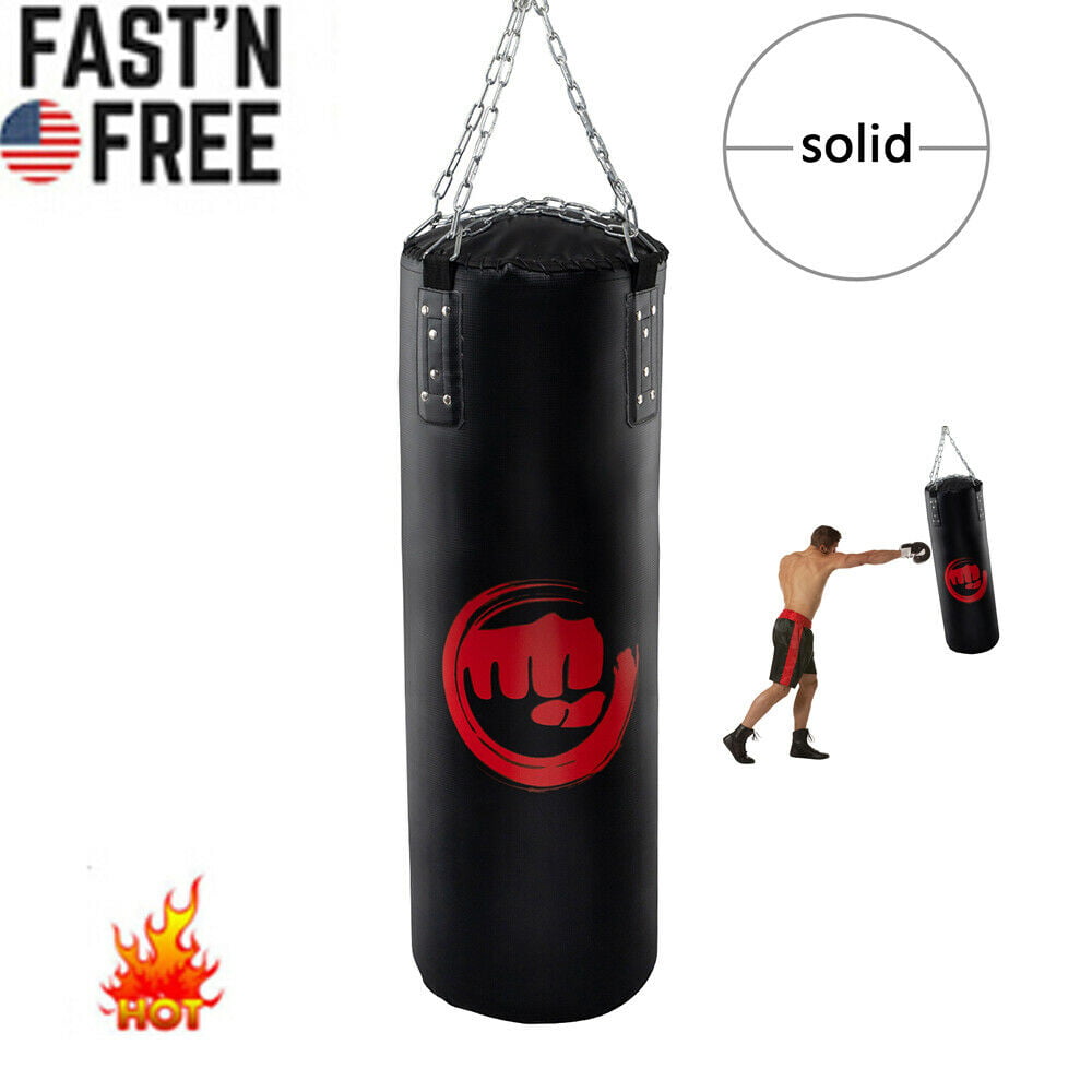 Details about   Professional Boxing Punching Hanging Bag Kick boxing MMA Gym Exercise Fitness 