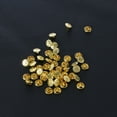thumbnail image 2 of 50pcs Brass Clutch Badge Insignia Clutches Pin Backs Replacement (Gold), 2 of 6
