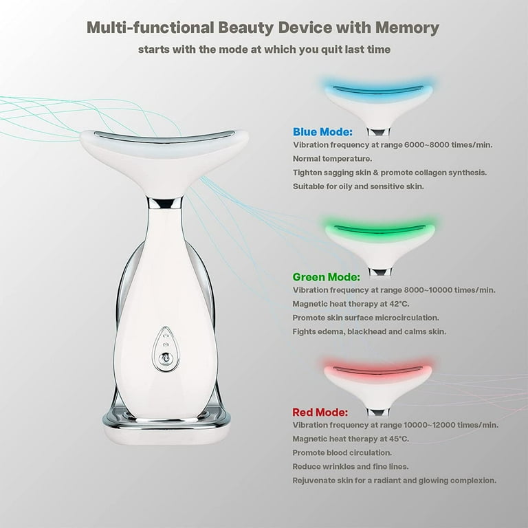 ボディ・フェイスケア Get That Glow Amazon.com: VRAIKO Lily Neck Face Massager, Face Sculpting