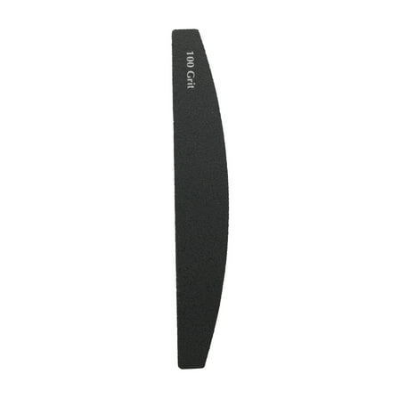 Equate 100/180-Grit Angled Nail File, Black, 1 Count