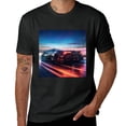 thumbnail image 2 of PIKWEEK BigWig printed Lamborghini poster, shirt design art display, T-shirt children's gift casual breathable men, women, boys, girls Black, 2 of 4