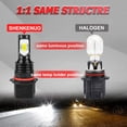 thumbnail image 4 of RXTSQI 2X P13W 12278 PSX26W SH23W LED Bulbs DRL Fog Lights Plug&Play 6000K White, 4 of 9