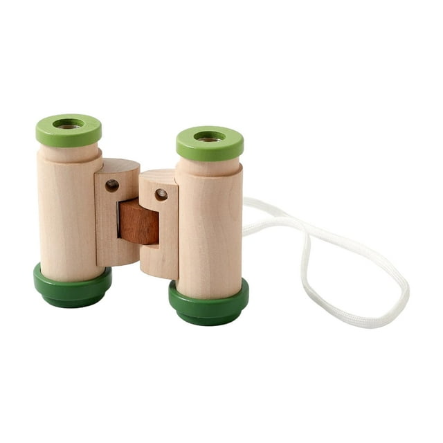 Binoculares para Niños Juguete Telescopio Infantil Lente de Aumento Material Madera Adecuado para Actividades Educativas Viajes Observación de Aves