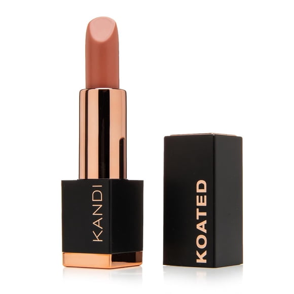 Lápiz labial mate Kandi Koated Suede [Hablado suave] - Color de labios mate terracota cálido con fórmula libre de crueldad animal | Textura cremosa Colores ricos Sin parabenos | Belleza y maquillaje