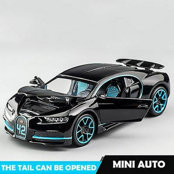 Alloy Toy Car Models Bugatti Chiron With Sound Light Diecasts Toys/3