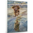 thumbnail image 3 of Field Spaniel Dog Canvas Wall Art Puppy Print Pet Paintings Artwork, Field Spaniel Dog Painting Poster Home Decoration Kids Bedroom Decor Framed, 3 of 6
