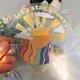 thumbnail image 5 of FLhrweasw Rainbow Prism Stickers Light Catcher PVC Window Decal Home Decor (RPS075), 5 of 9