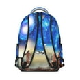 thumbnail image 5 of Space Cosmos Galaxy Students Backpack Outer Space Sci-fi Lovers Design, Adjustable Straps, Durable and Comfortable School Bag for Students, 5 of 5