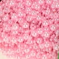 thumbnail image 3 of Guirnalda de perlas artificiales Sunnimix 60m 8mm y 3mm Rosado, 3 of 8