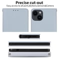thumbnail image 6 of Solennerer Wallet Case for iPhone 16 Pro Card Slot,Powerful Magnet,Kickstand Feature,Flip Cover,Protective Leather Phone Case Cover-Compatible with iPhone 16 Pro 6.3 inch,Black, 6 of 10