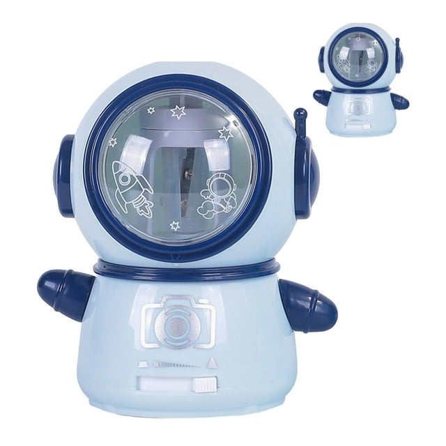<p>Taille-Crayon Électrique, Taille-Crayon Sécuritaire Spaceman pour l'École pour Garçons</p>