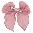 thumbnail image 3 of DEEPCRAFF 4-Pack Decorative Bow Hair Clips in Assorted Colors, Soft Fabric Accessories for Parties and Daily Wear, 3 of 6