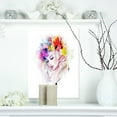 thumbnail image 1 of Design Art - Fille avec Couronne de Fleurs, 1 of 4