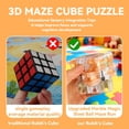 thumbnail image 4 of Cubos Laberinto 3D Puzzle Juguete XDWCUFQ Tamaño Grande, 4 of 7