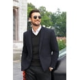 thumbnail image 3 of COOFANDY Men's Sleeveless Sweater Vest Lightweight V-Neck Solid Cotton Vest Pullover, 3 of 5