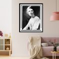 thumbnail image 3 of Historic Framed Print, [Margaret Sanger, President, National Committee on Federal Legislation for Birth Control, head-and-shoulders portrait, facing slightly left], 17-7/8" x 21-7/8", 3 of 9