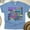 CarolinaBlue, variant on Cruise Vacation Word Art Shirt – Relax Swim Island Ocean Graphic Tee, White, Size S