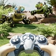 thumbnail image 4 of Dinosaur Remote Control Car Eight Wheel Sound Controlled Toy With Realistic Spray Function High Capacity Battery Motion Sensor Control For Indoor And Outdoor Car Tracks for Kids Ages 8-12 Jumping Cars, 4 of 4