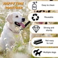 thumbnail image 2 of （Black）Adjustable Double Pet Training Leash Double Splitter Tangle-Free Double Dog Leash Walking Training Leash for Two Dogs, 2 of 5