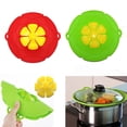 thumbnail image 3 of Overboil protection / multi lid in silicone - Green, 3 of 4