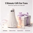 thumbnail image 7 of Texas Large Ghost Tabletop Decoration - Matte White Resin Standing Ghost Tabletop Figurine, Gentle Whimsical Autumn Halloween Indoor Shelf and Mantel Decoration, 7 of 7