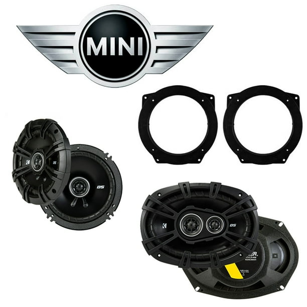 Fits Mini Cooper (convertible) 0708 Speaker Upgrade Kicker DSC65 DSC693 Package