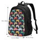 thumbnail image 5 of Easygdp Retro Video Game Mochila para Laptop de Viaje con Puerto USB, Mochila para Laptop con Puerto de Carga USB para Mujeres y Hombres, 5 of 7