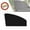 Black, variant on LSLJS Car Window Shade Sun Shade With Magnetic Lightproof Car Curtain Car Window Sunshade Side Window Mesh Sun Visor （Driving / Auxiliary Seat / Back Row）