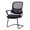 Black, variant on GVN Mesh Ergonomic Computer Chair with Comfy Arms and Lumbar Support, Home Office Desk Chairs with No Wheels for Home Conference Room, Bedroom, Home Office, Living Room, Black