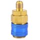 thumbnail image 3 of R134a Auto Car Quick Coupler Connector Brass Adapters Low & High Side AC Manifold, 3 of 4