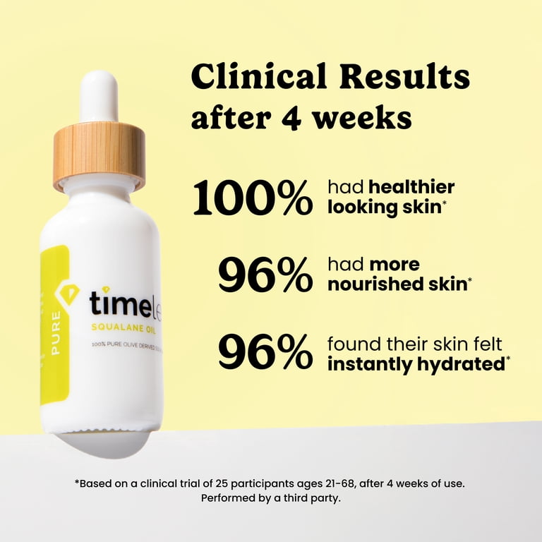 Timeless Skin Care Squalane Oil 100% Pure, Plant-Based photo 3