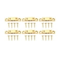 thumbnail image 2 of Brass Double Ball Lock Closet Door Catch Adjustable Tension for Most Cabinets Closets, 2 of 7