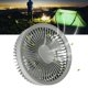thumbnail image 4 of Ventilador De Escritorio De 4000 Mah, Función De Luz Nocturna De Bajo Ruido, Ventilador De Escritorio De Carga USB, Ventilador De 18,2 Cm De Diámetro, 3 Engranajes Para Oficina ANGGREK Otros, 4 of 8