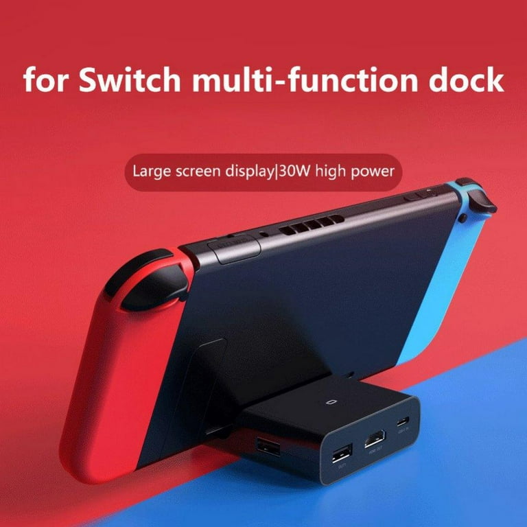 Pind vogn Smag Shengshi Switch Dock for Nintendo Switch, TV Switch Docking Station  Portable Travel Mini Dock with 4K/1080P HDMI & USB 3.0 USB 2.0 Port -  Walmart.com