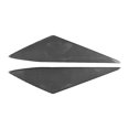 thumbnail image 1 of 2x Accesorios de la cubierta del panel de la puerta interior para 2001-04 Negro, 1 of 8