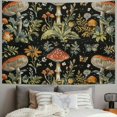 thumbnail image 2 of Orinice Mushrooms Flowers Butterfly Tapestry Wall Hanging Unique Style Home Wall Decor Art for Living Room Bedroom Apartment Farmhouse Dorm 40x30inch, 2 of 6